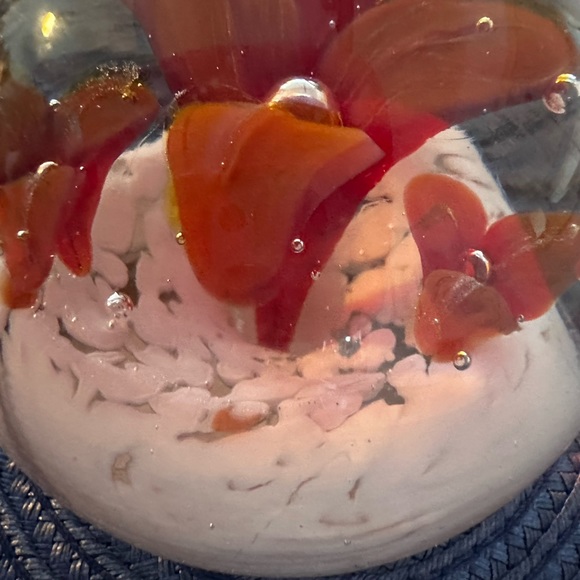 Vintage Blown Glass Paperweight - Picture 11 of 13